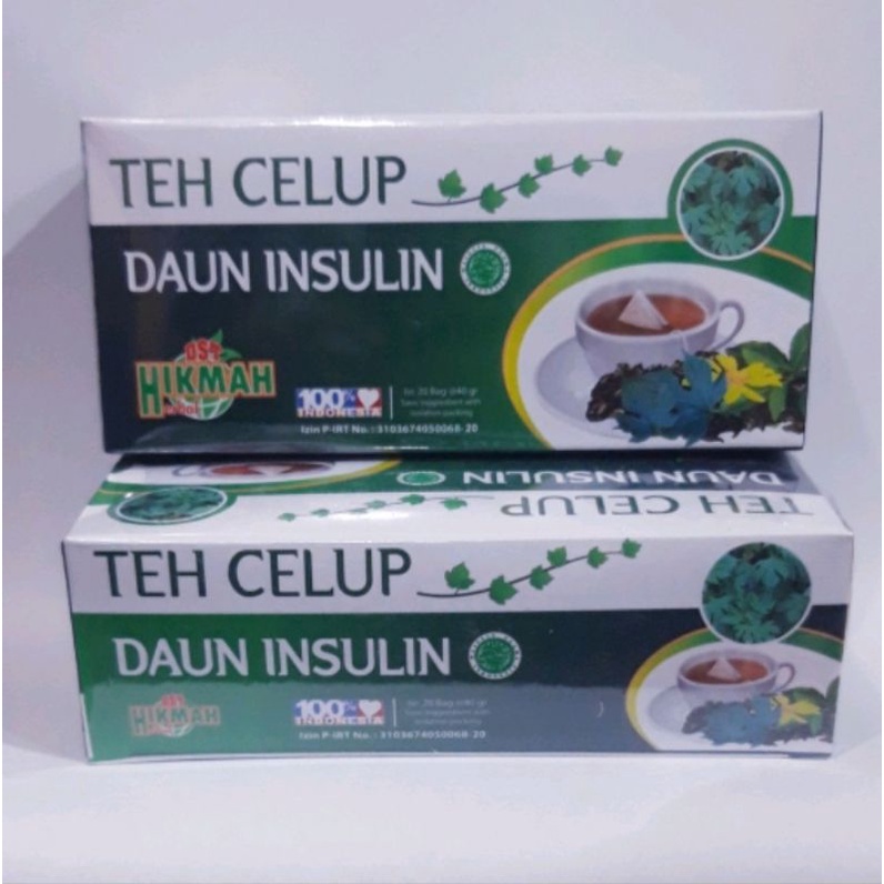 Jual Teh Celup Daun Insulin Shopee Indonesia