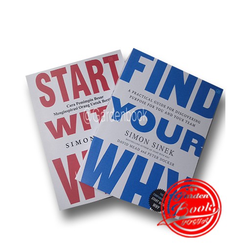 Jual Paket Buku Start With Why Dan Find Your Why Simon Sinek