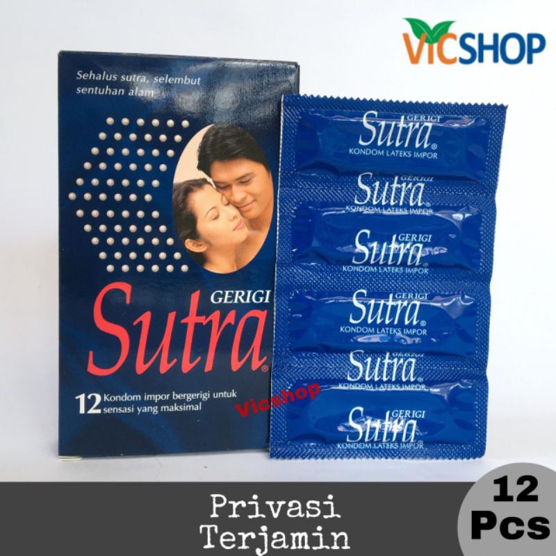 Jual KONDOM SUTRA GERIGI ISI 12PCS Shopee Indonesia