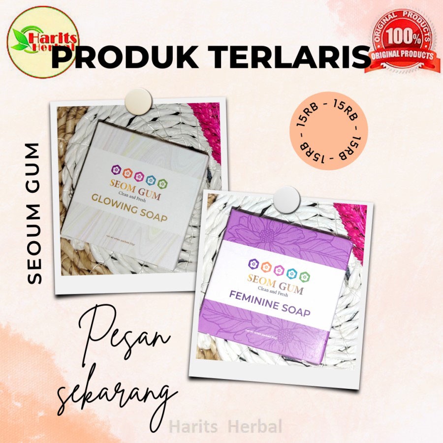 Jual Sabun Seom Gum Glowing And Feminine Shopee Indonesia