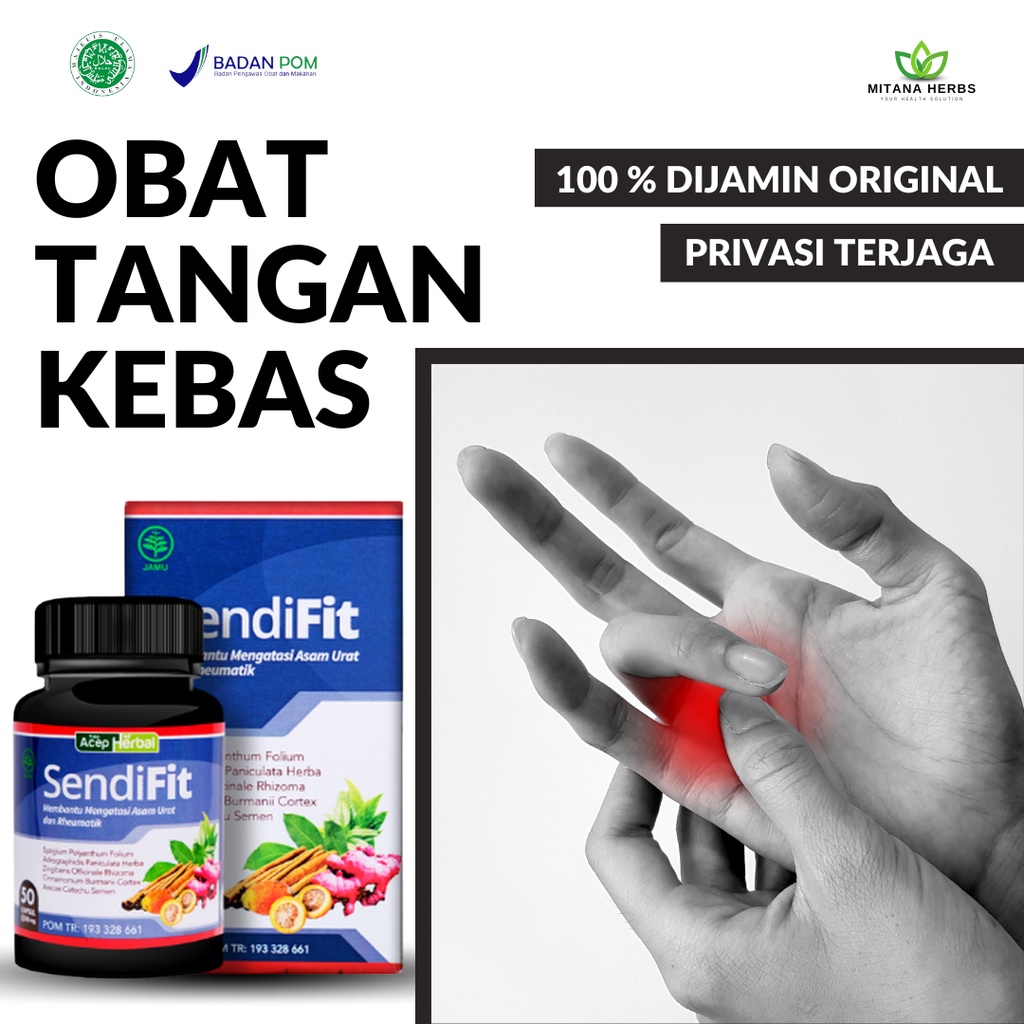 Jual Mitana Herbal Obat Tangan Kebas Dan Kesemutan Nyeri Jari