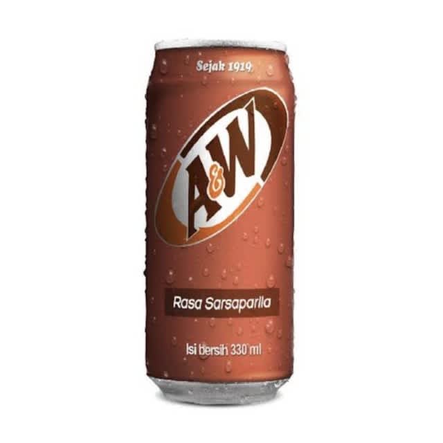 Jual A W Minuman Kaleng Rasa Sarsaparila 250ML Shopee Indonesia