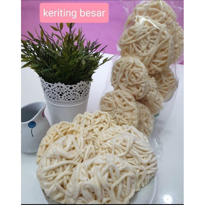 Jual Kerupuk Kemplang Kempelang Keriting Besar Putih Enak Dan Gurih