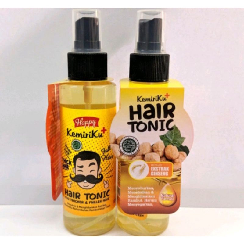 Jual Happy Hair Tonic Kemiriku 125 Ml Shopee Indonesia