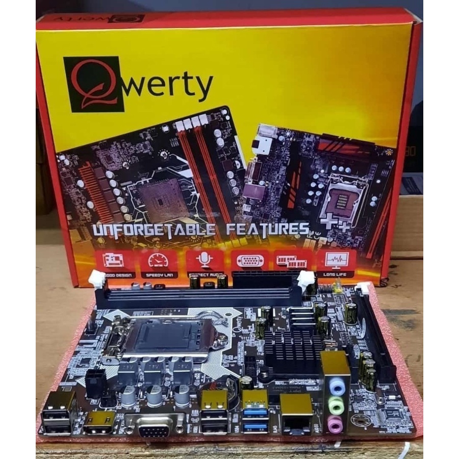 Jual Motherboard Qwerty H Lga Shopee Indonesia