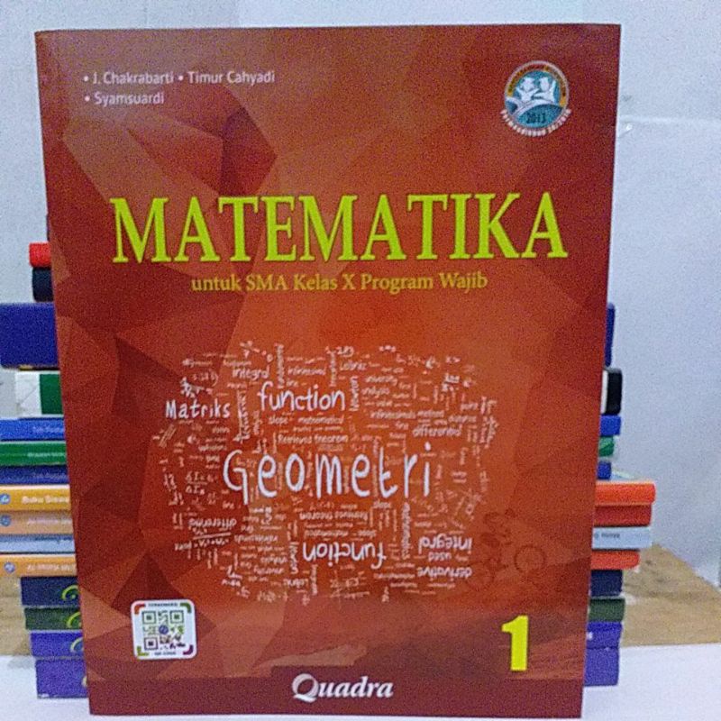 Jual Buku Matematika Wajib Untuk SMA Kelas X Quadra Indonesia Shopee