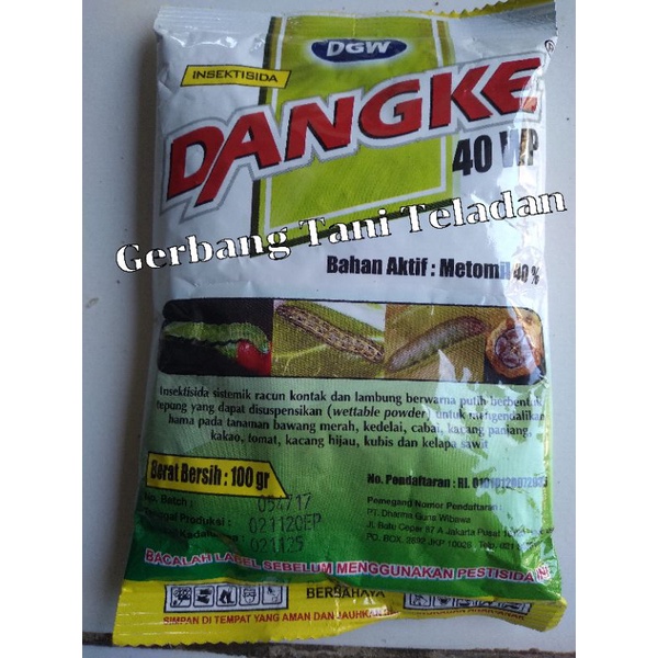 Jual Dangke Dangke Wp Gr Insektisida Metomil Shopee