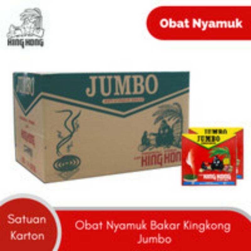 Jual Obat Nyamuk Bakar Cap Kingkong Karton Isi Pack Shopee Indonesia