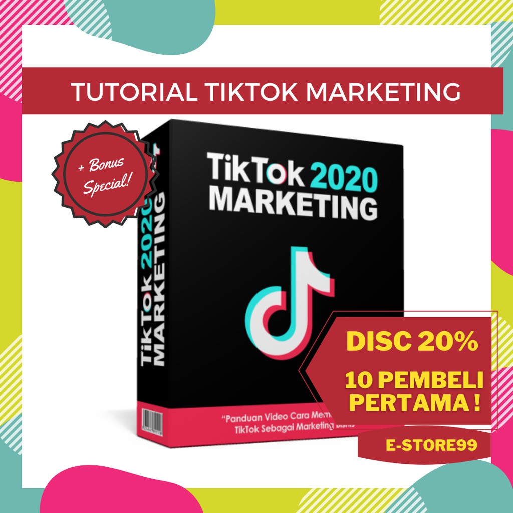 Jual Tiktok Marketing Tutorial Ecourse Video Tutorial Beriklan