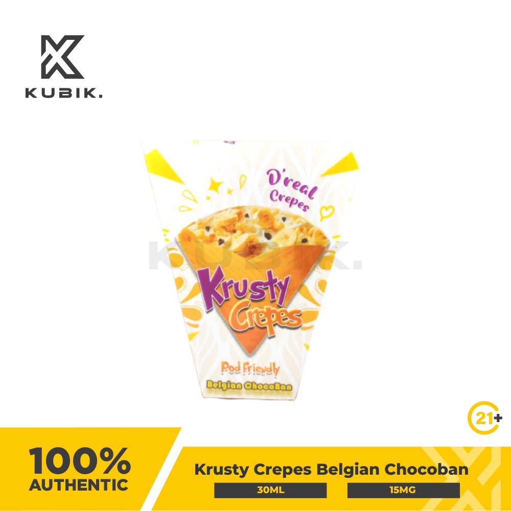 Jual Liquid Krusty Crepes V Belgian Chocoban Pods Friendly Ml