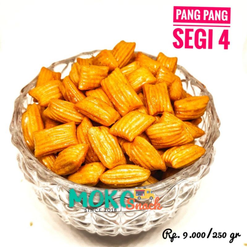 Jual Snack Cemilan Kiloan Pang Pang Segiempat 250gr Shopee Indonesia