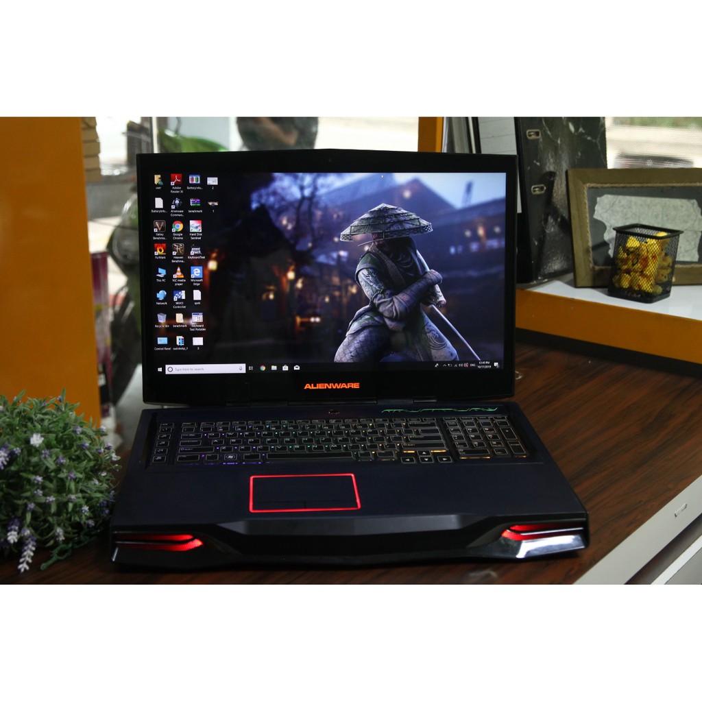 Jual Laptop Gaming Dell Alienware M18X R1 Core I7 8GB DDR3 750GB HDD