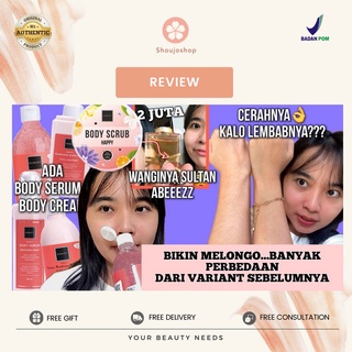 Jual Scarlett Whitening Happy Series Shower Scrub Body Scrub Body