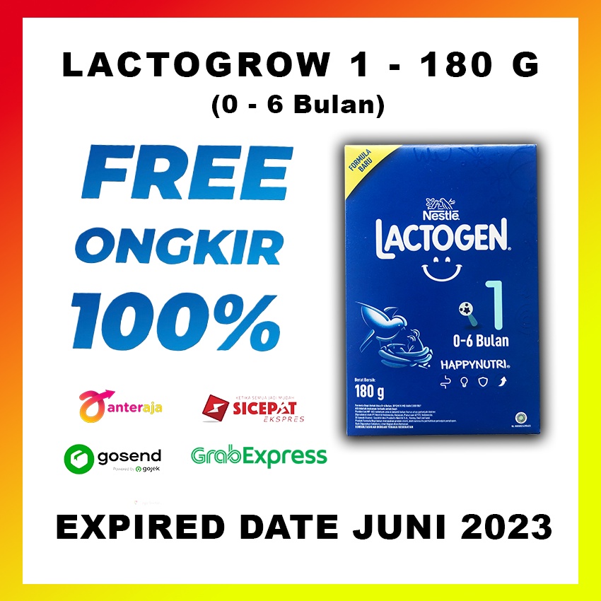 Jual Nestle Lactogen 1 Susu Formula Bayi 0 6 Bulan 180 Gram