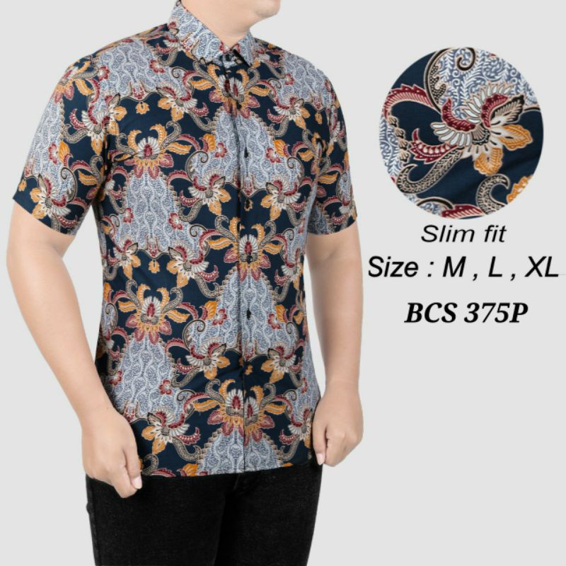 Jual Batik Solo New Trendy Baju Batik Pria Baju Kemeja Batik Slim