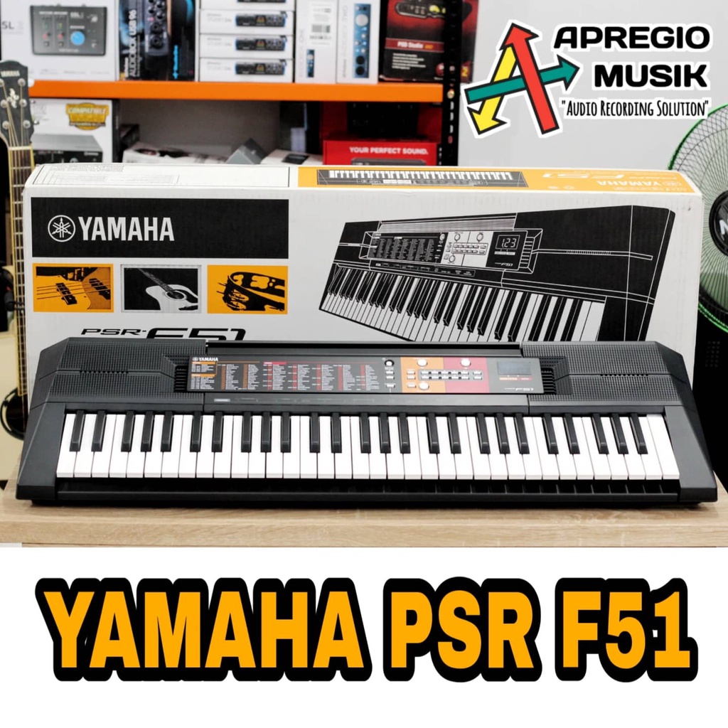 Jual Keyboard Yamaha PSR F51 PSR F51 Original Indonesia Shopee Indonesia