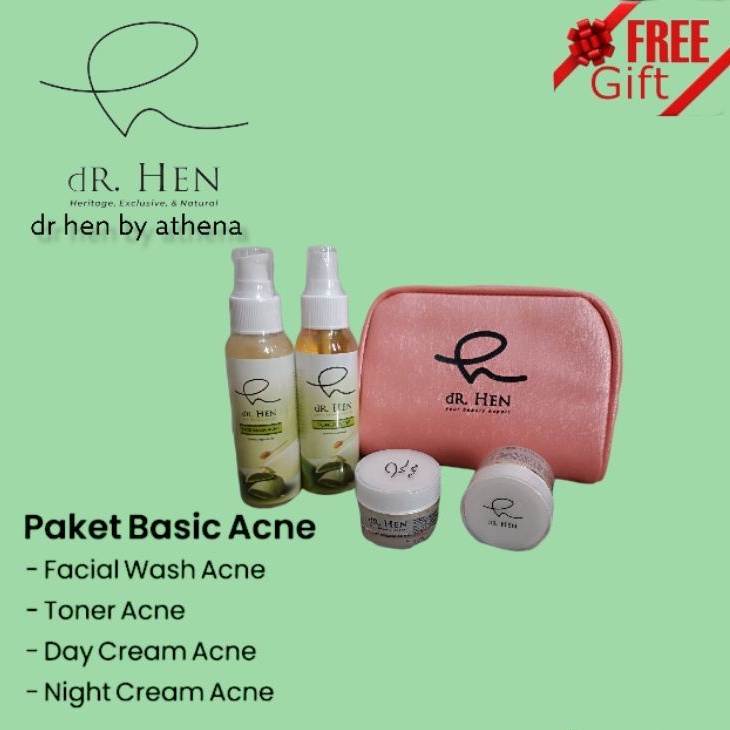 Jual Dr Hen Acne Series Drhen Paket Acne Basic Shopee Indonesia