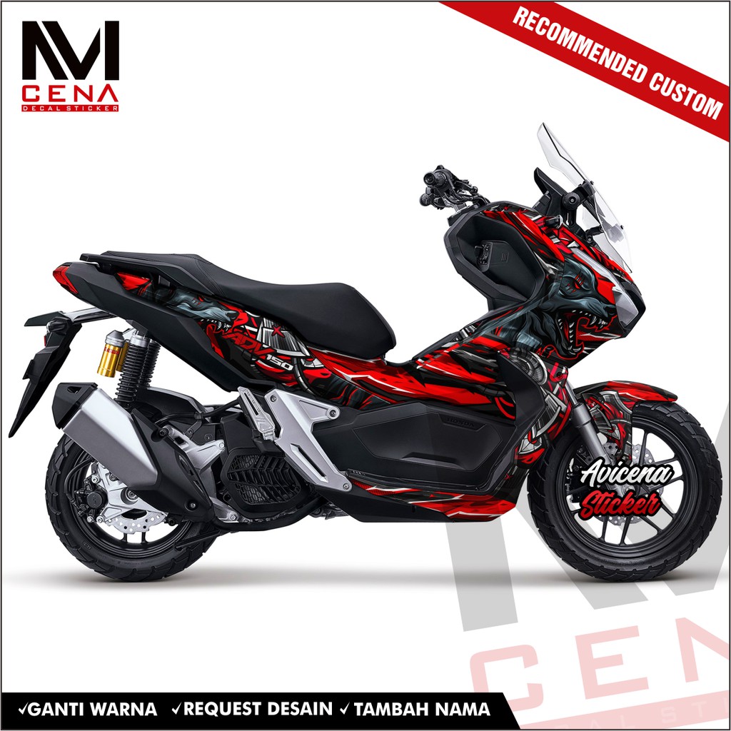 Jual Sticker Decal Honda Adv Full Body Sticker Adv Sticker Adv