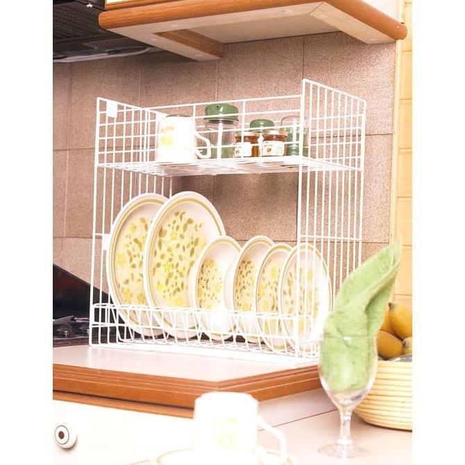 Jual Rak Piring Tarik Susun Tanpa Tatakan Modelin Kitchen Set Bawah