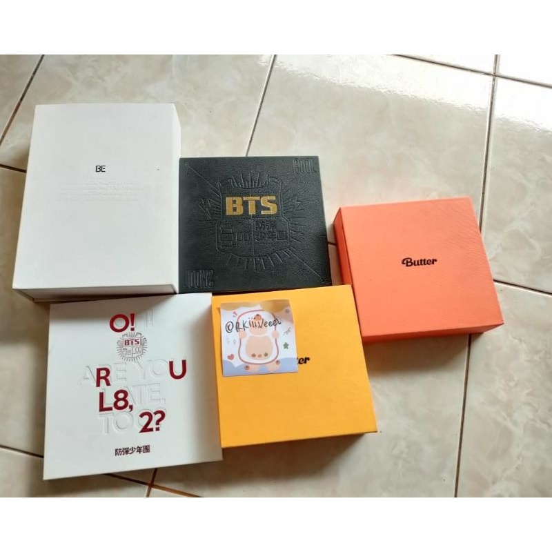 Jual Album Bts Butter Unseald Only Album Shopee Indonesia