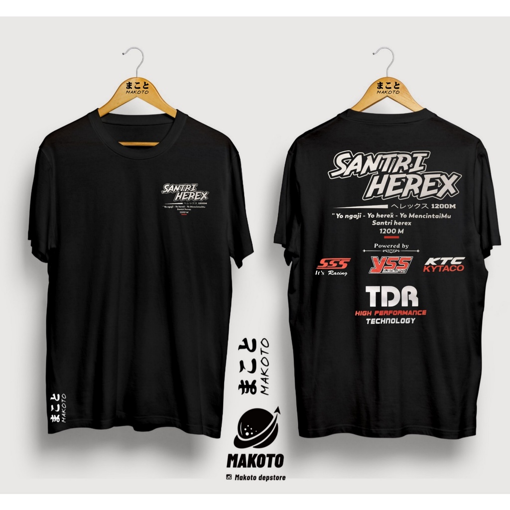 Jual KAOS HEREX KAOS SANTRI HEREX KAOS HEREX RECING DOHC KAOS