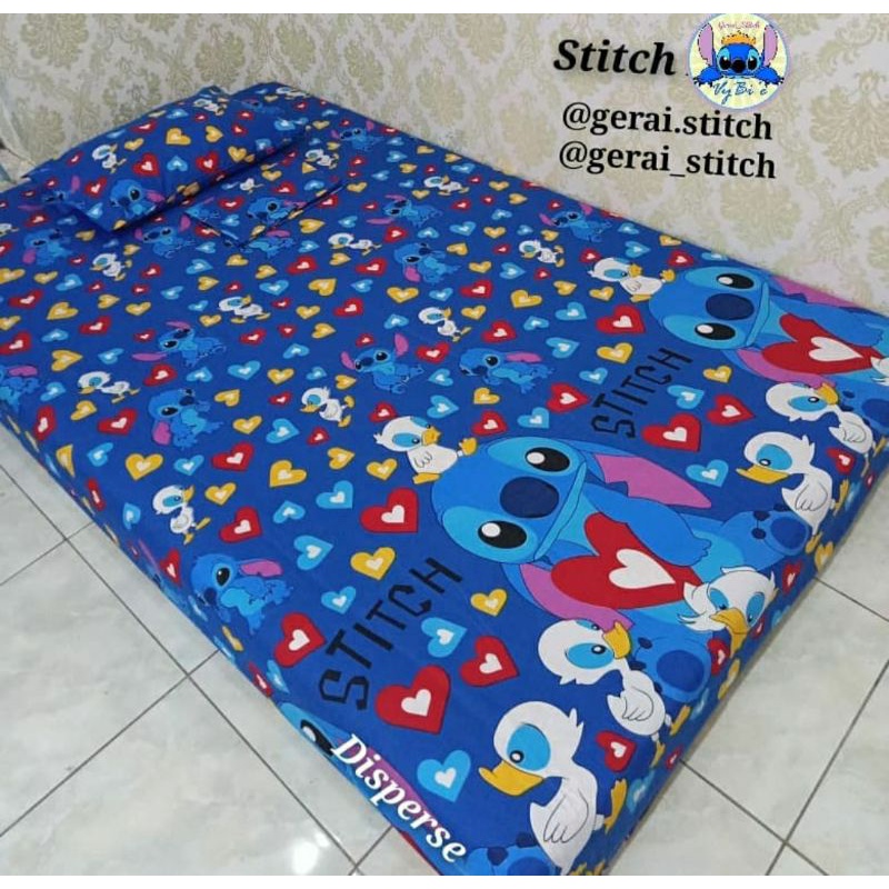 Jual Sprei Stitch Blue Duck Lilo Stitch Shopee Indonesia