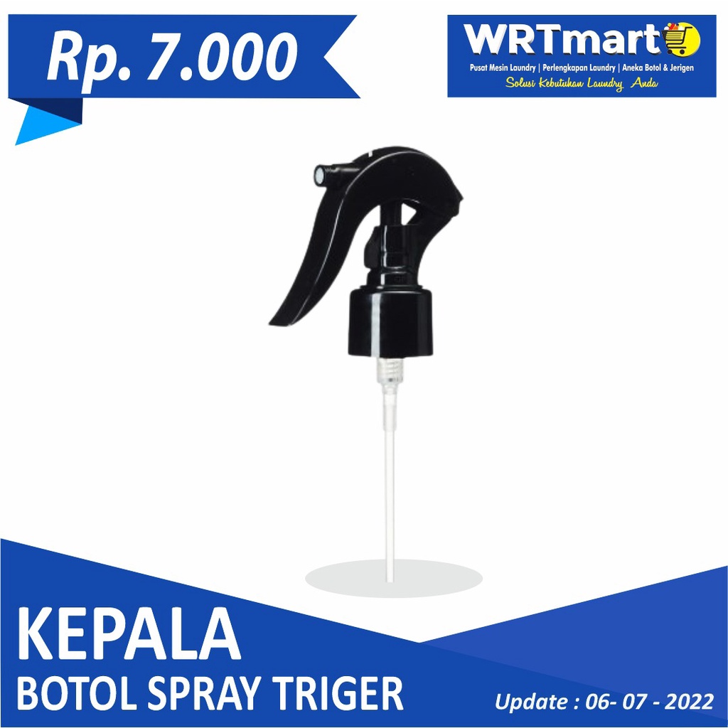 Jual Kepala Botol Spray Trigger Kepala Botol Plastik Trigger