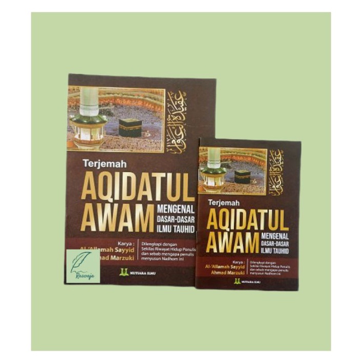 Jual Kitab Terjemah Aqidatul Awwam Terjemah Aqidatul Awam Arab Indo