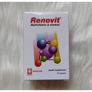 Jual Renovit 30 Tablet Multivitamin Mineral Isi 30 Tablet Indonesia