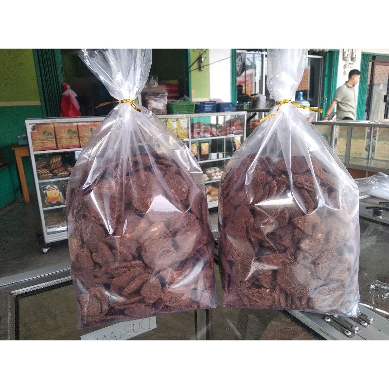 Jual 500g Keripik Pisang Coklat Aneka Rasa Koin Khas Lampung