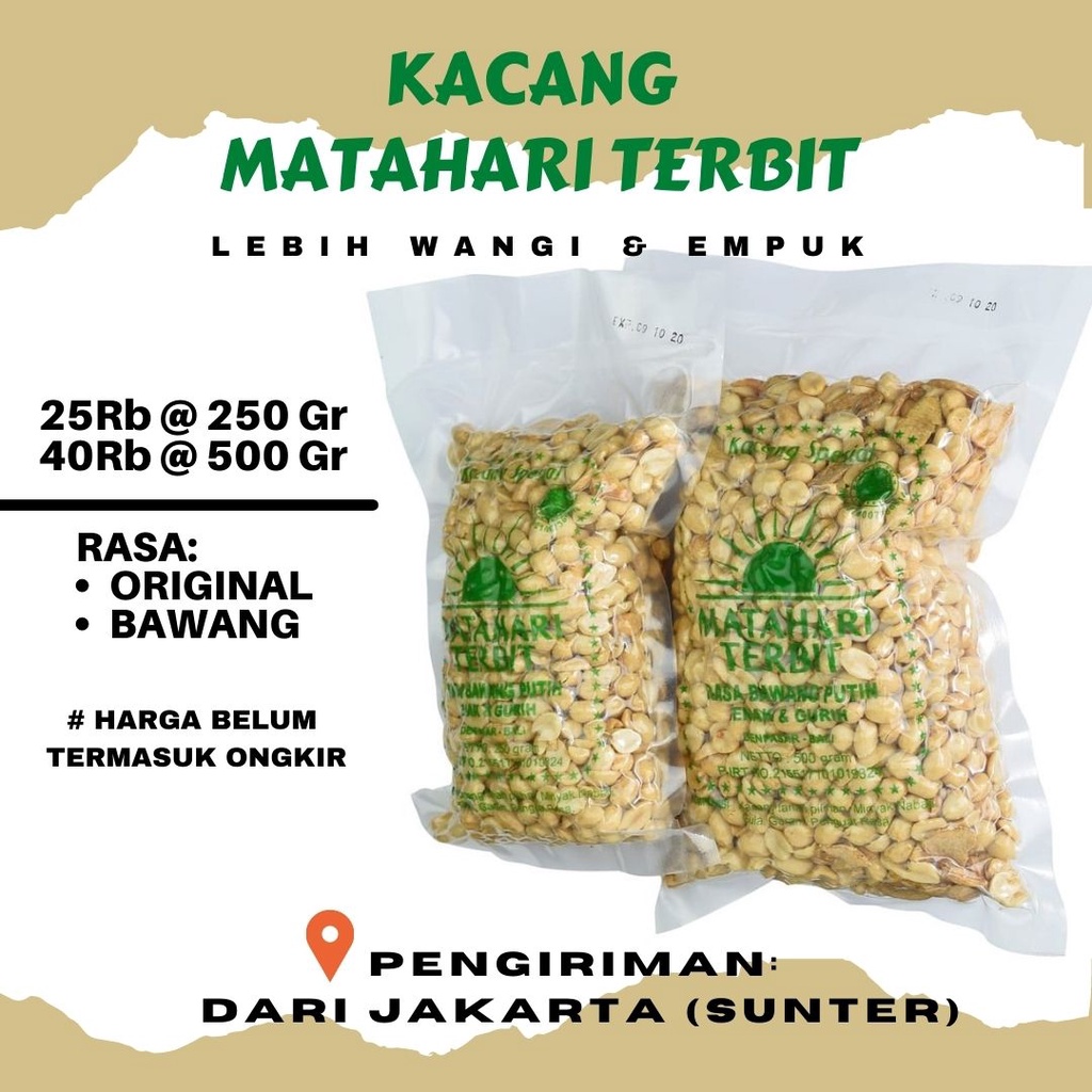 Jual Kacang Matahari Terbit Oleh Oleh Khas Bali Indonesia Shopee