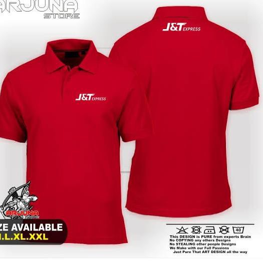 Jual Kaos Kerah Polo Shirt Jnt J T Express Tulisan KODE 4289 Shopee