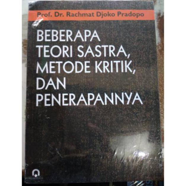 Jual Buku Beberapa Teori Sastra Metode Kritik Dan Penerapannya