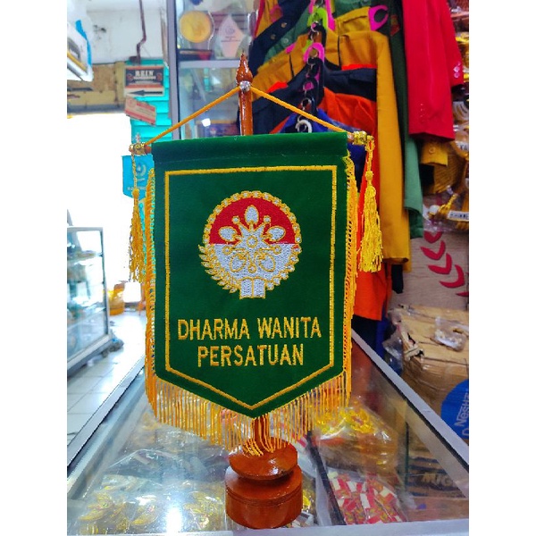 Jual Bendera Vandel Meja Logo Dharma Wanita Persatuan Shopee Indonesia