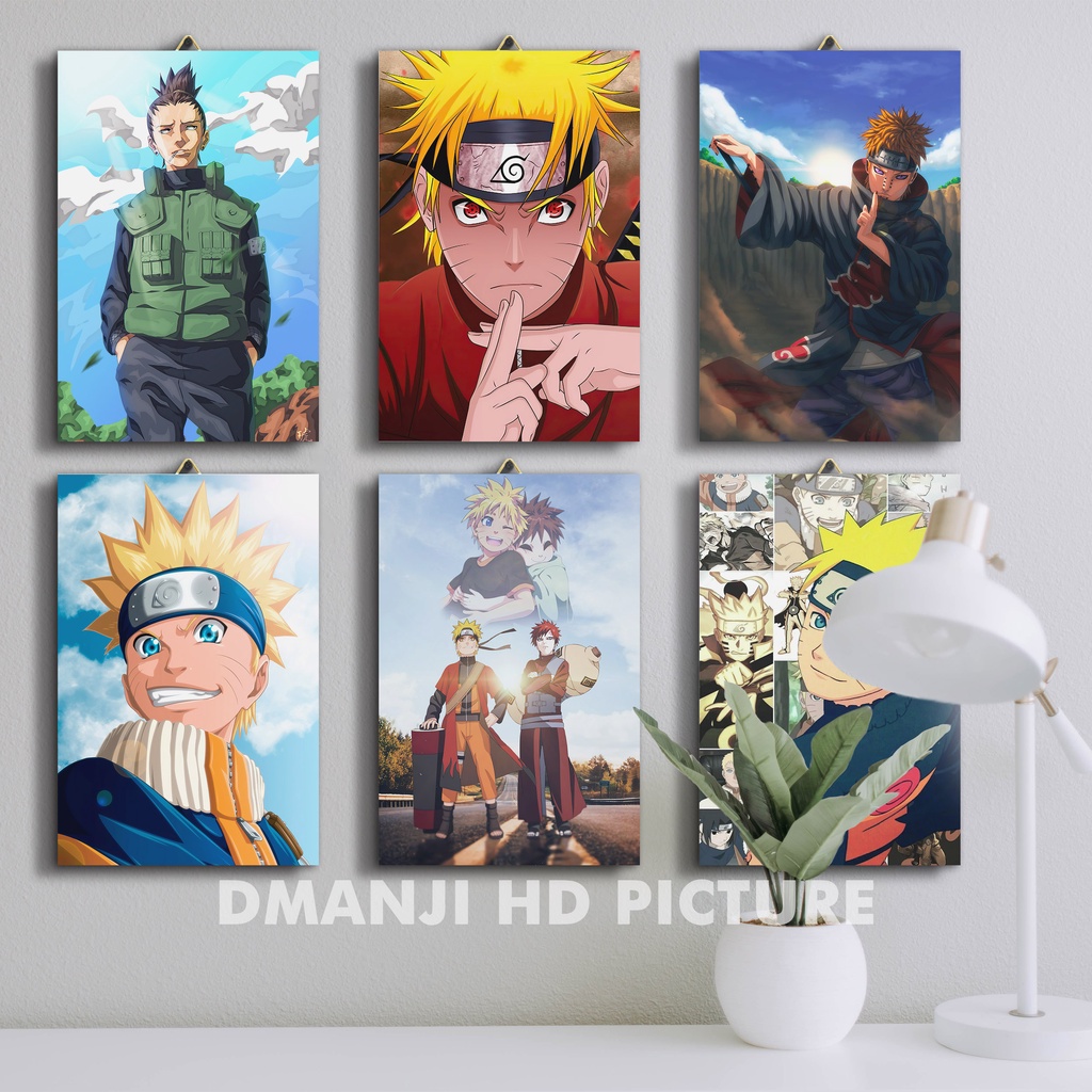 Jual Poster Kayu Naruto Boruto X Poster Kayu Anime Naruto