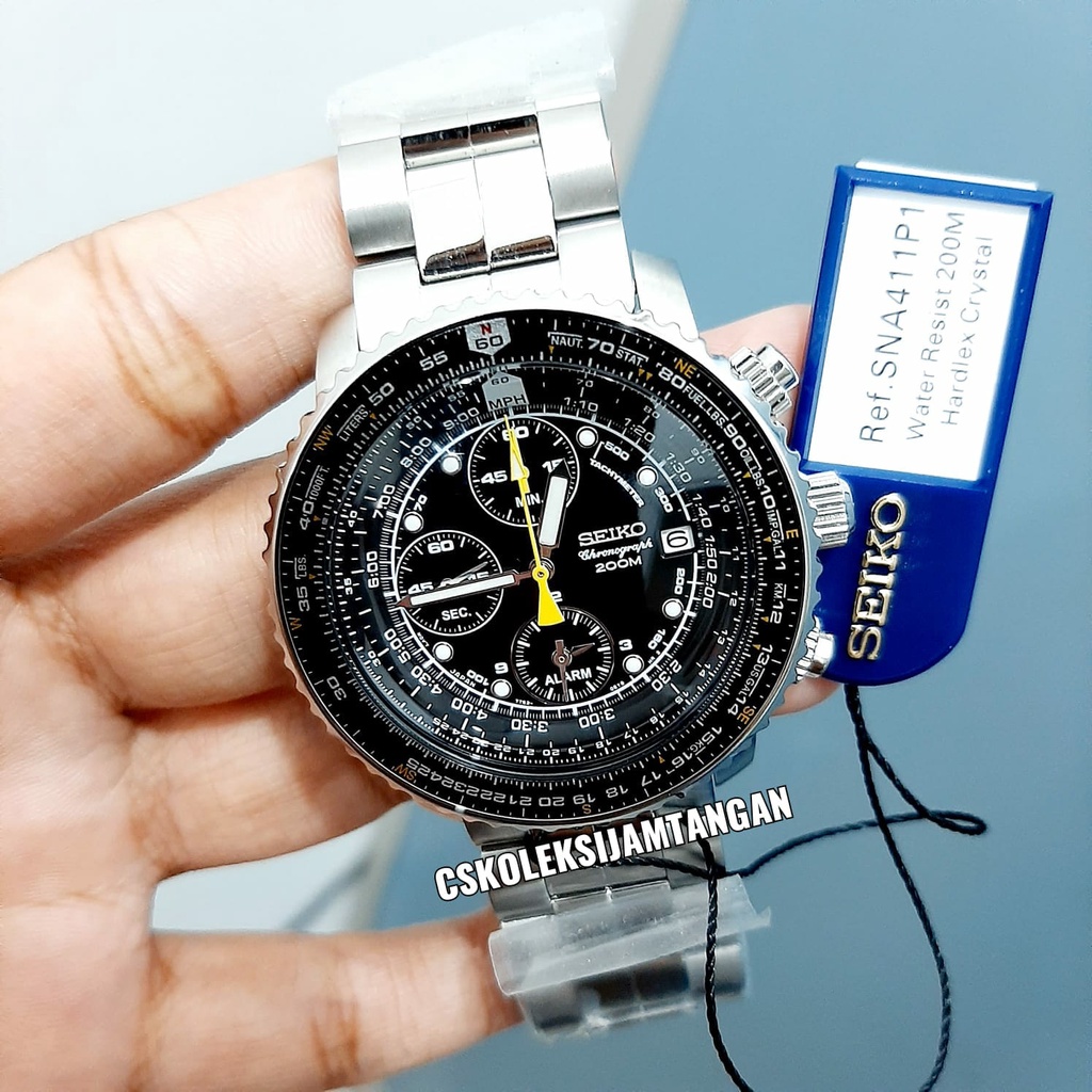 Jual Jam Tangan Pria Seiko Sna P Sna Pilot Flight Master Original