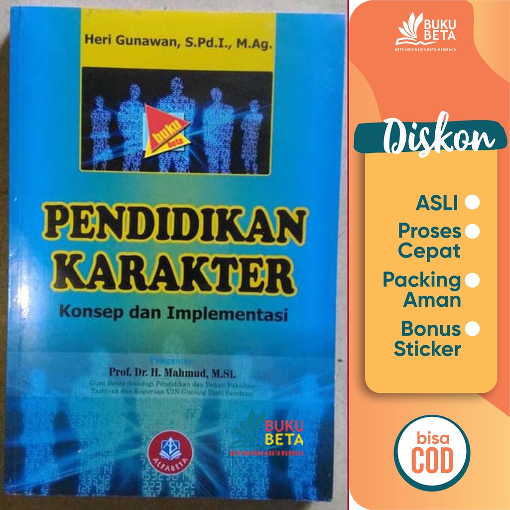 Jual Pendidikan Karakter Konsep Dan Implementasi Heri Gunawan