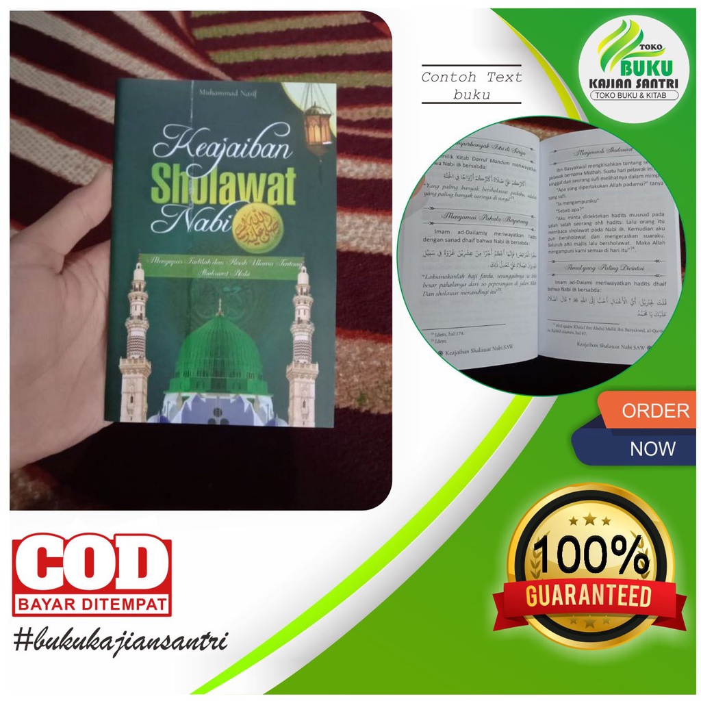 Jual Keajaiban Sholawat Nabi Mengupas Fadilah Sholawat Nabi Shopee