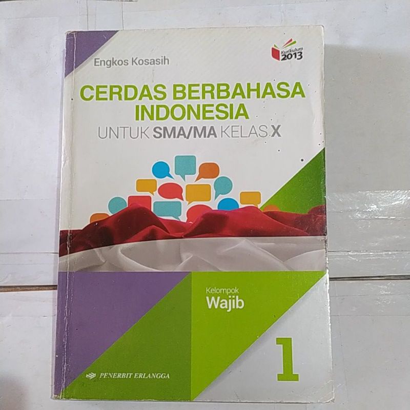 Jual Buku Cerdas Berbahasa Indonesia Untuk Sma Ma Kelas Original