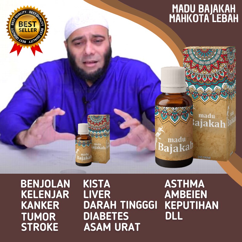 Jual ASLI ORIGINAL MADU BAJAKAH BORNEO KALIMATAN MAHKOTA LEBAH PREMIUM