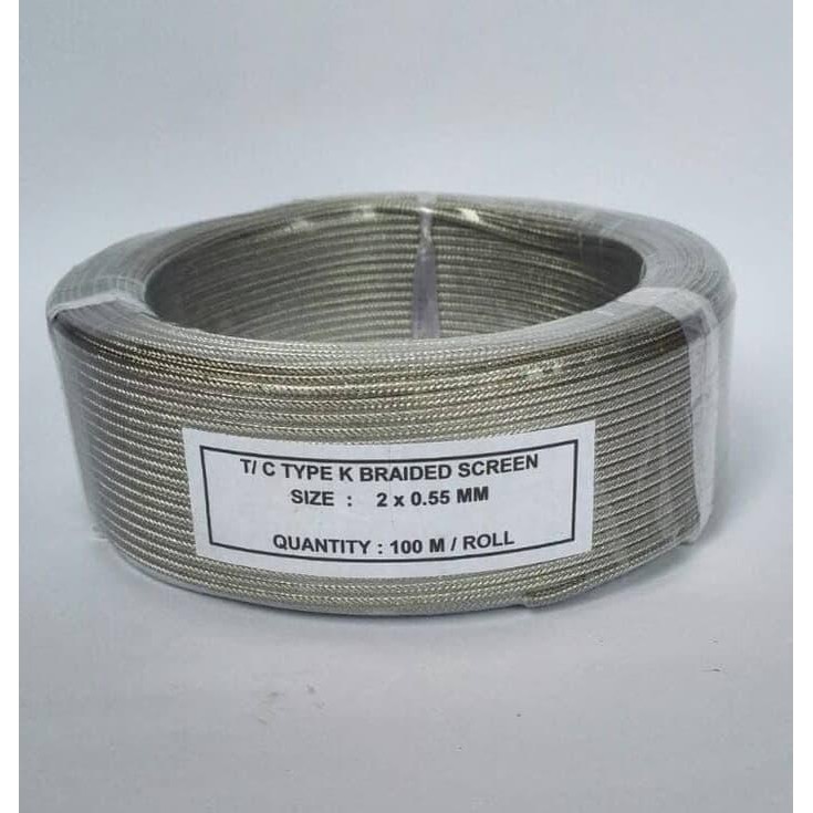 Jual Kabel Thermocouple Type K Screen Stainless Ukuran X Mm