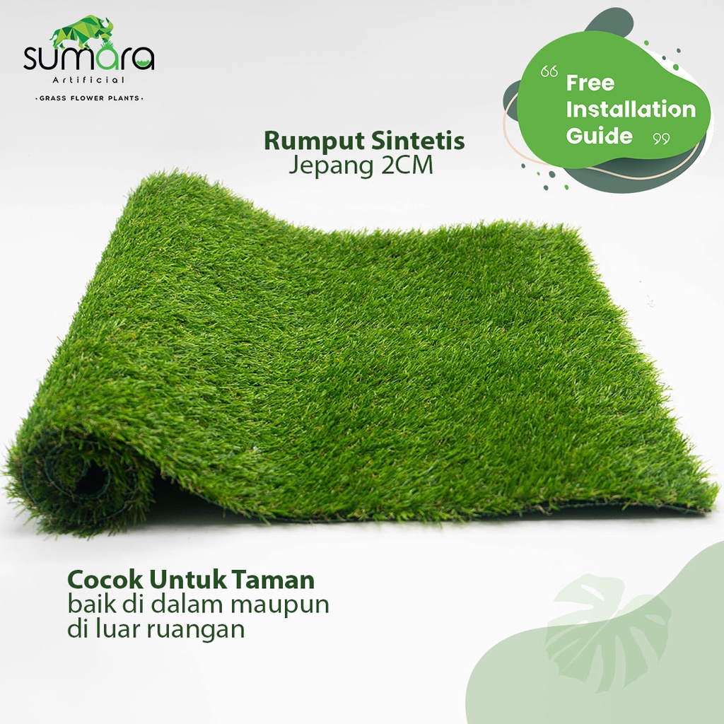 Jual Rumput Sintetis Jepang Cm Indonesia Shopee Indonesia