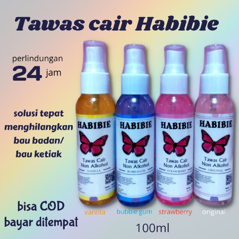 Jual DEODORANT SPRAY TAWAS CAIR TAWAS SPRAY PENGHILANG BAU BADAN BAU