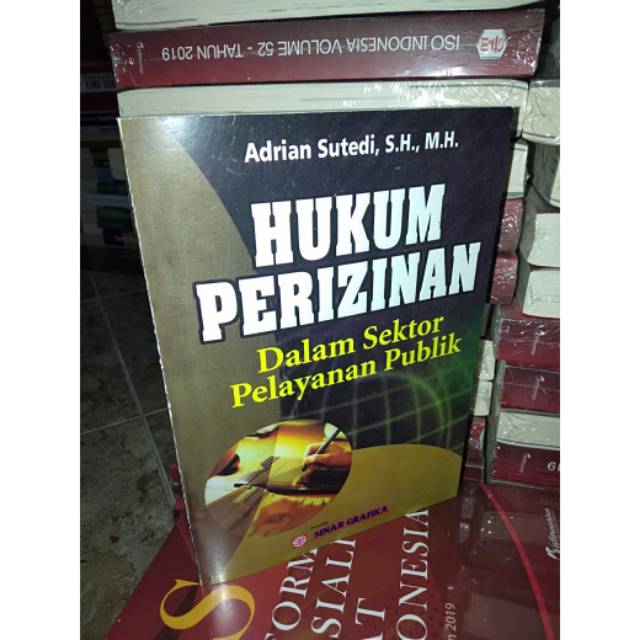 Jual HUKUM PERIZINAN DALAM SEKTOR PELAYANAN PUBLIK ADRIAN SUTEDI