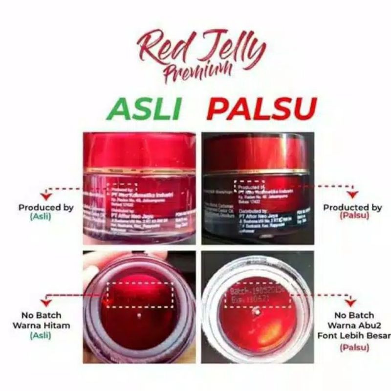 Jual Red Jelly Premium Nutrisi Kulit Booster Glowing Shopee Indonesia