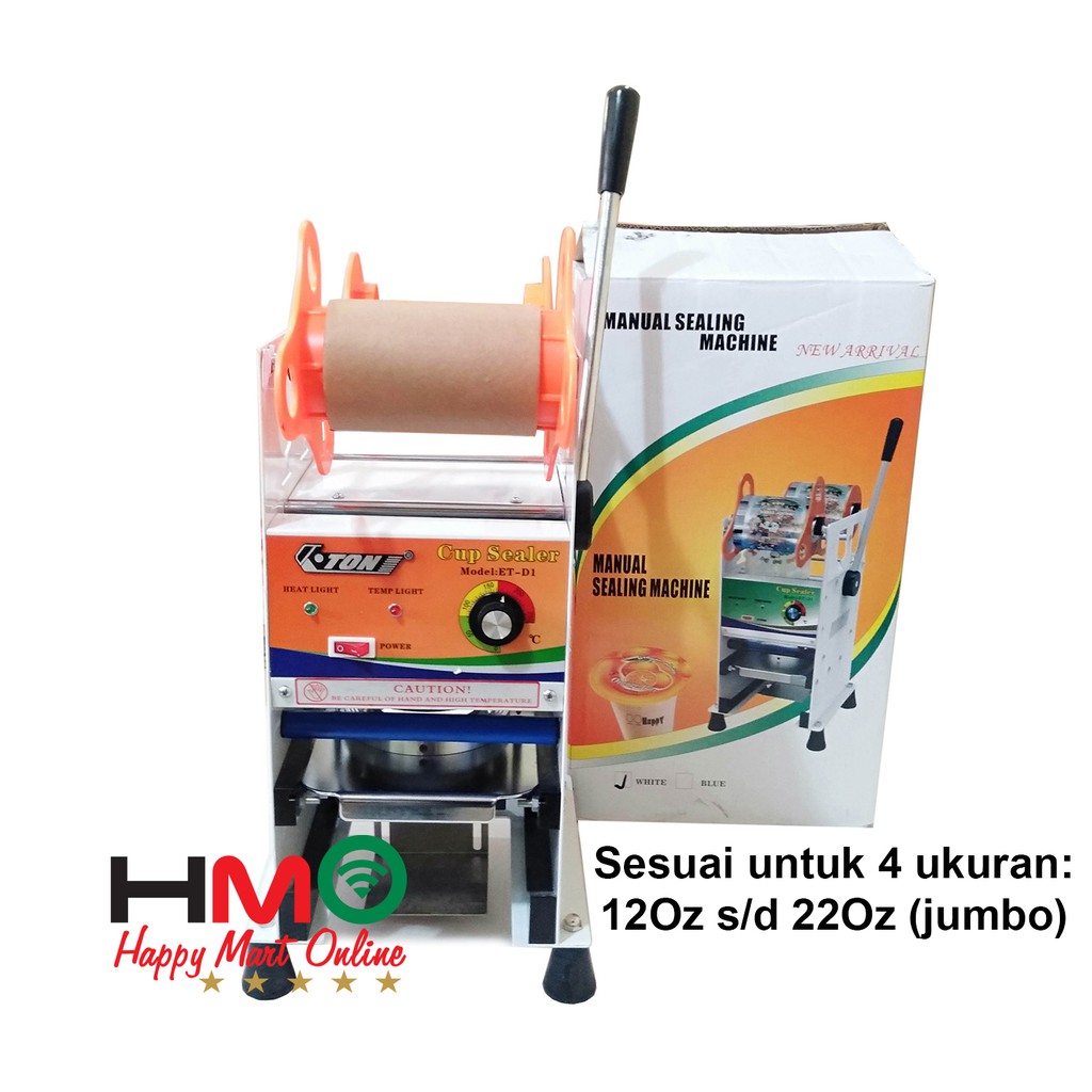 Jual Mesin Cup Sealer Mesin Press Gelas Plastik Eton D Cup Sealing