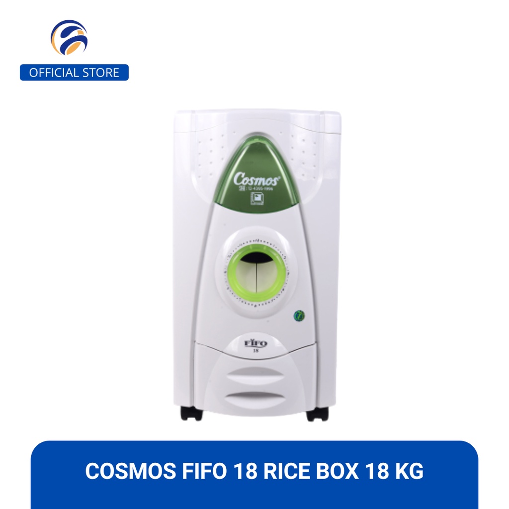 Jual Cosmos FIFO 18 Rice Box Penyimpanan Beras 18 Kg Shopee Indonesia