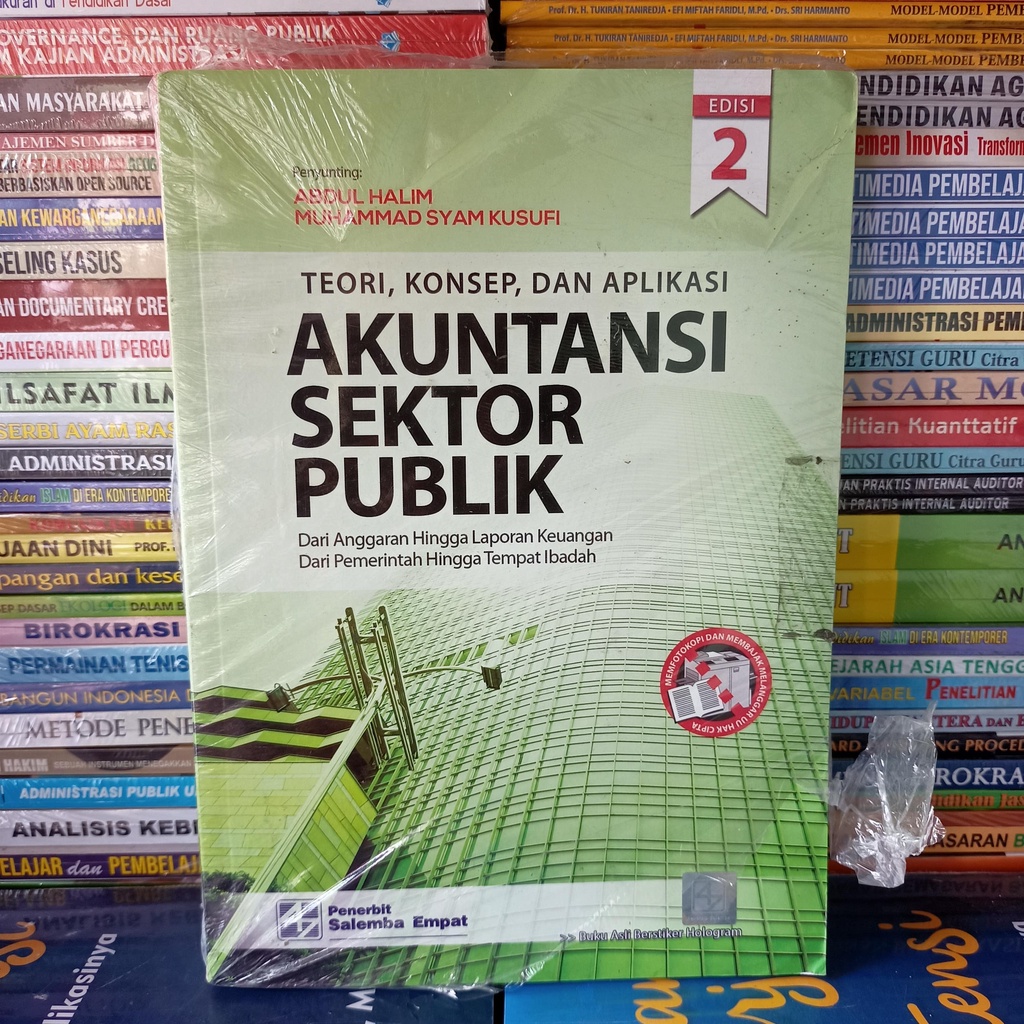 Jual Buku Teori Konsep Dan Aplikasi Akuntansi Sektor Publik Edisi