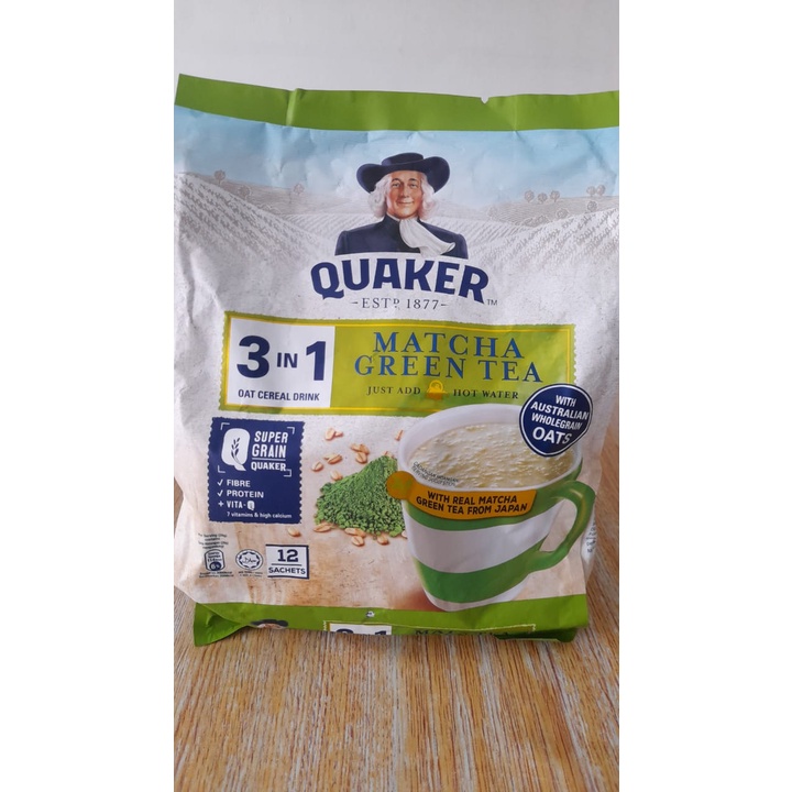 Jual Quaker In Oat Cereal Drink Isi Sachet Original Indonesia