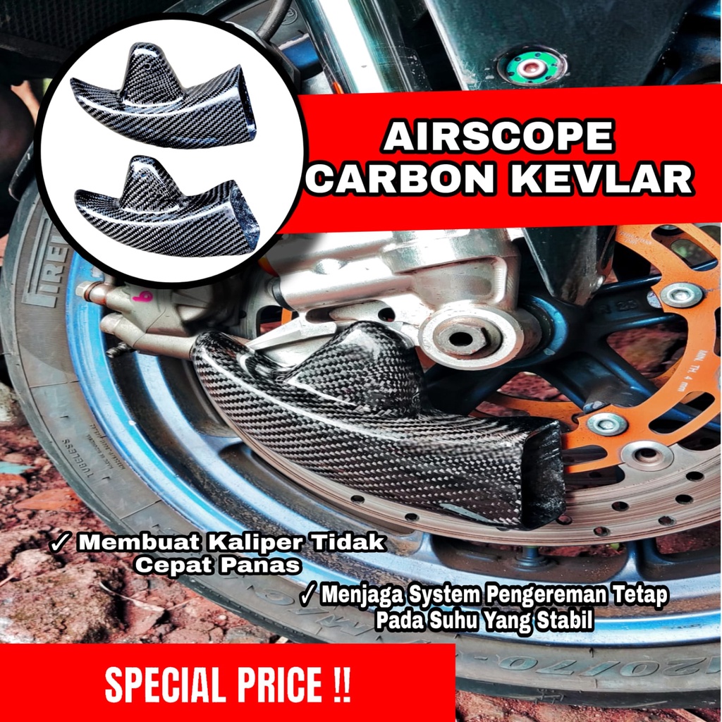 Jual Air Scoop Kaliper Universal Untuk Motor Double Disc Tm Kaliper Rcb